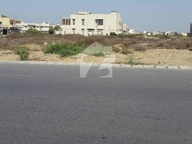 Corner Plot Main Khayaban West Open Ideal For Duplex Or 2 Portion Bungalow Ready For Construction
