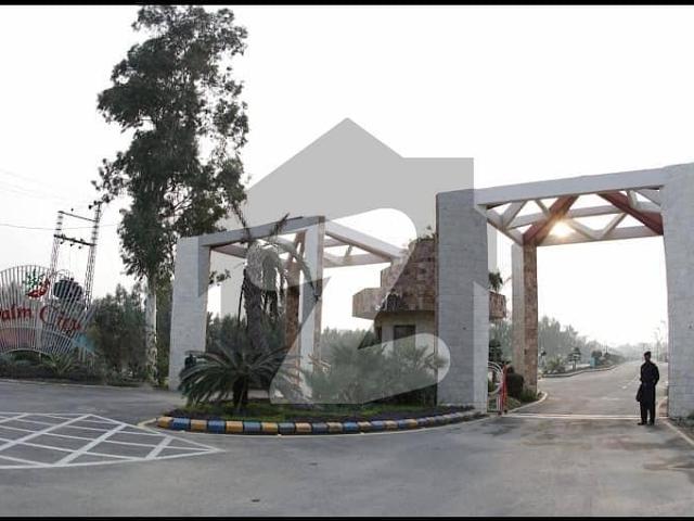 Bank Finance Available Corner Prime Location 7 Marla Residential Plot For Sale Palm City Lahore