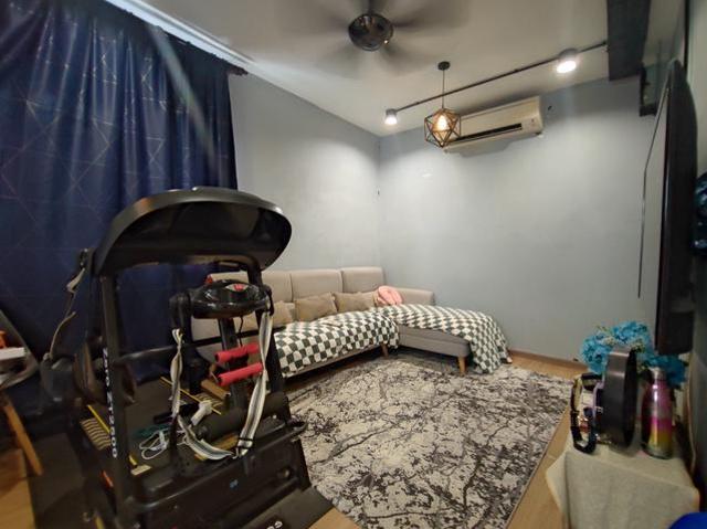 CORNER Fully Furnished LOW COST Apartment Sentosa Setia Alam