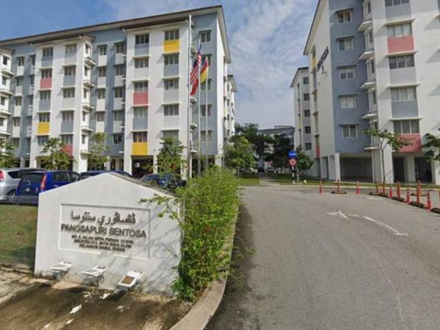 Corner Renovated Unit at LOW COST Apartment Sentosa Setia Alam