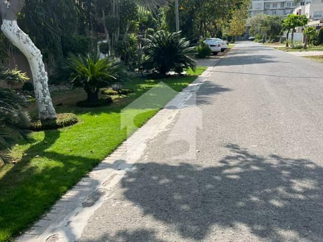 Corner W Block Road Level Ideal Location Excellent Price Between Modern Houses 2 Kanal Community