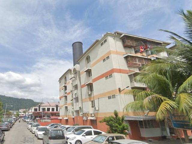 Corner Unit 624sf Flat Hamna Sungai Dua Jual Bawah Harga Pasaran