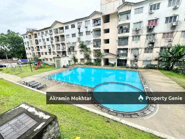 CORNER UNIT & 24H SECURITY | Pangsapuri Cemara, Taman Pinggiran Putra, Seri Kembangan
