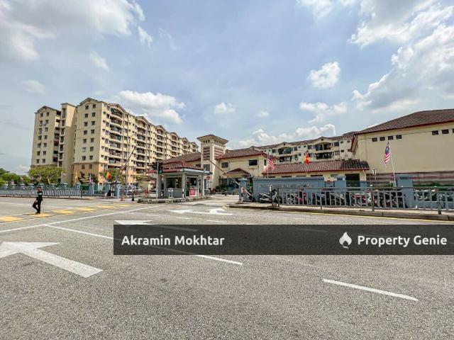Corner Unit & 24H Security | Pangsapuri Perdana Seksyen 13 Shah Alam Selangor.