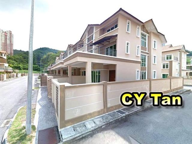 Corner Unit Terraced House Greenlane Heights Jelutong Unfurnish