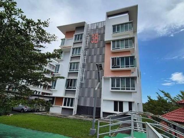 Corner Unit University Utama Condominium UUC Telipok Full Loan