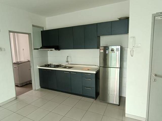 Corner Unit With Fridge and Washing Machine