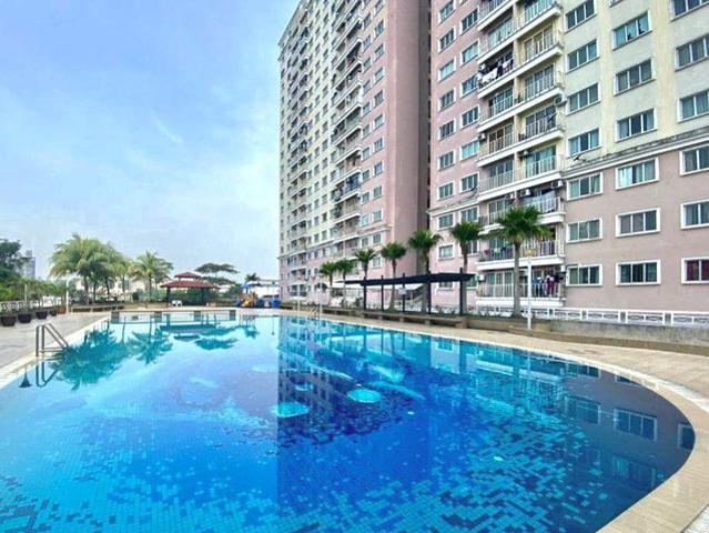 Corner Unit Apartment Juta Mines Condo Seri Kembangan 100Full Loan