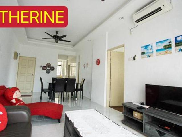 Corner Unit Eden Seaview 1000Sft Renovated Furnished Batu Ferringhi