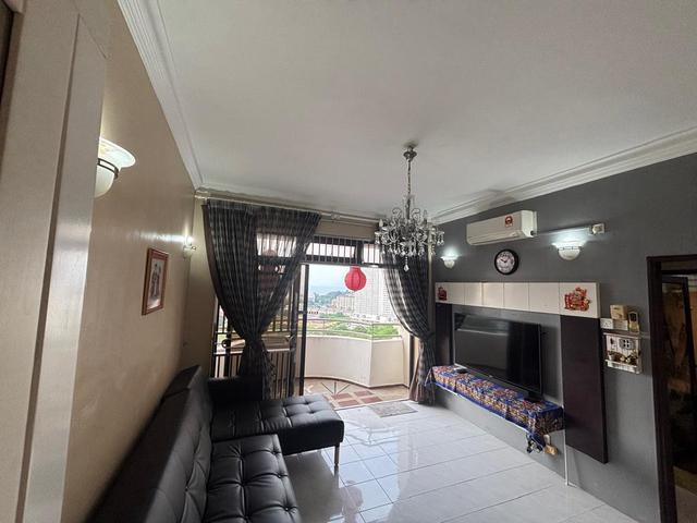 Corner Unit Eden Seaview Condo FullyFurnish 1cp1050sf Batu Ferringhi