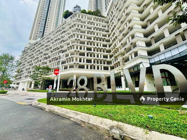 Corner Unit, Fully Furnished & 1 Parking | Luxury Dual Key 28 Boulevard Condominium Pandan Perdana KL