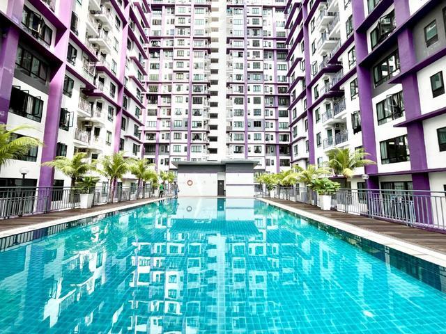 Corner Unit Fully Furnished The Heights Residence Ayer Keroh Melaka
