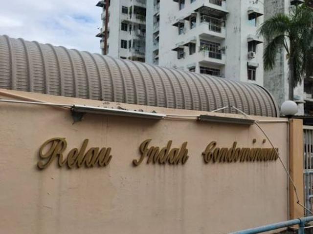 relau indah condo corner unit. got kitchen top,Relau