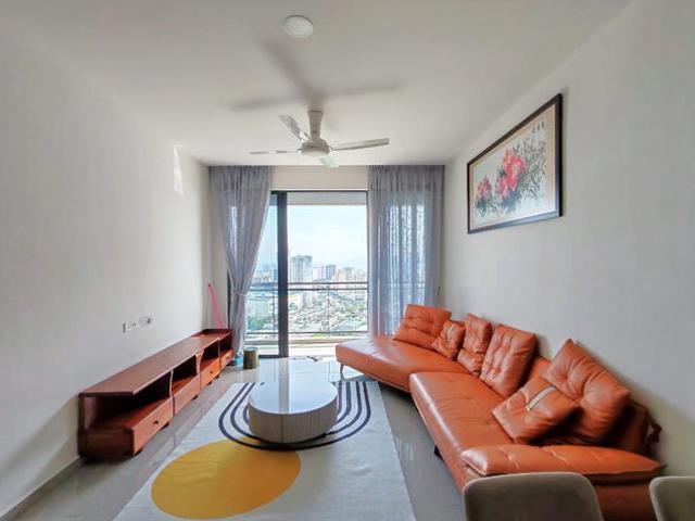 Corner unit high floor fully furnished city pockets sea view