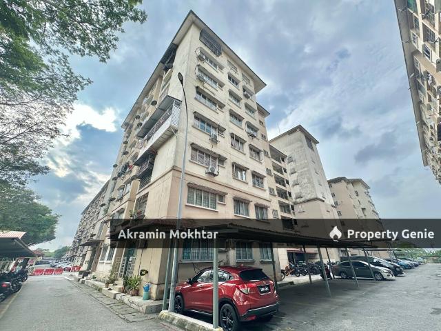 Corner Unit & Partially Furnished | Apartment Puchong Permata 1, Puchong Permai