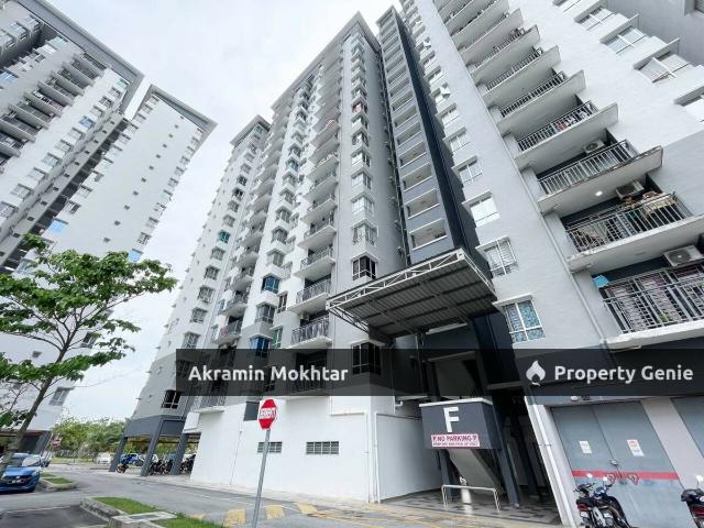 Corner Unit, Renovated & 1 Parking | Apartment Laguna Biru 2, Taman Tasik Biru Kundang, Sungai Buloh