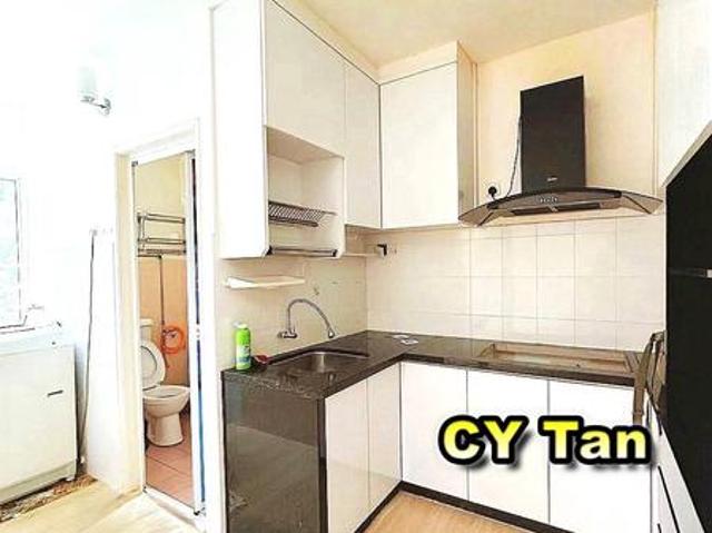 Corner Unit Sri Impian Apartment Ayer Itam Partly Furnish Farlim