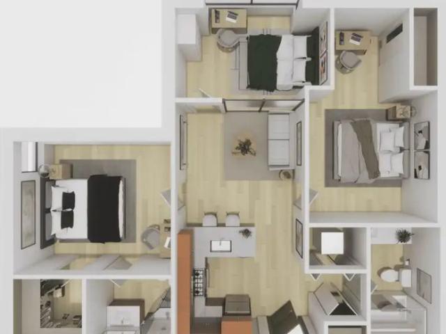 Cornerstone — 3 Bed, 2 Bath
