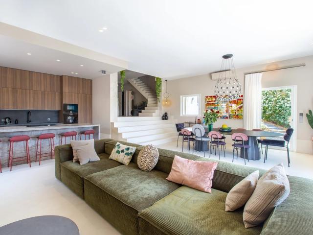 Corniche Fleurie, splendide villa moderne avec vue panoramiq. 180m² Nice