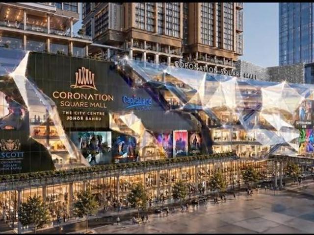 Coronade Residence 210m to RTS Bukit Chagar 250m to CIQ JBCC