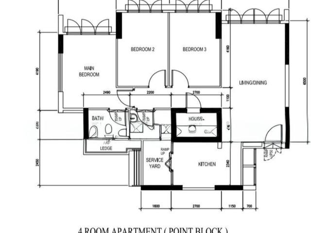 Corporation Tiara Jurong West, HDB 4 Rooms