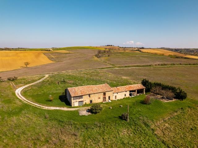Corps de ferme avec vue panoramique