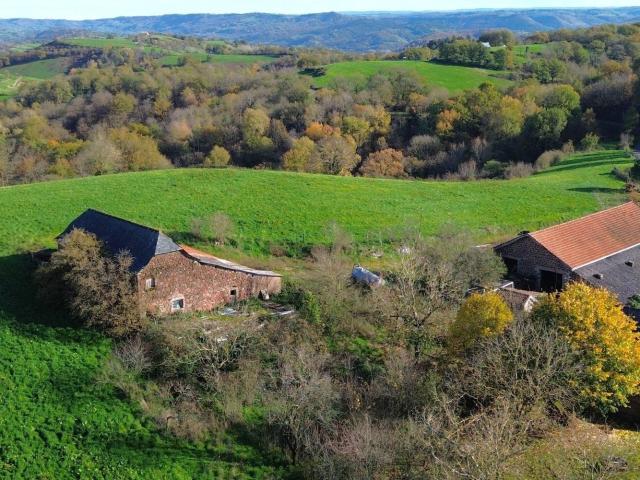 Corps de ferme de caractère avec + de 25 hectares + plusieur. 142m² Saint Cyprien sur Dourdou