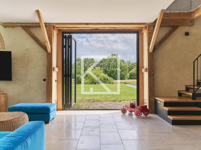 Corps de ferme, esprit contemporain 265m² Saint Gilles