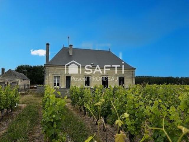 Corps de ferme et vigne Saint Nicolas De Bourgueil