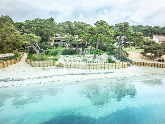 Corse: Calla Rossa, 2 villas pieds dans l'eau, accès direct. 433m² Lecci