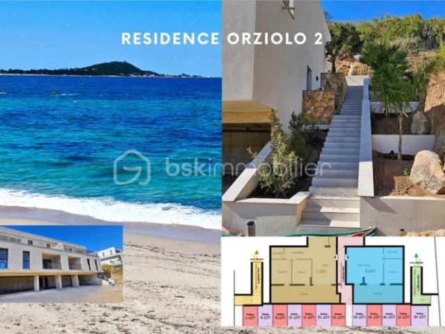 Corse Rive sud d’Ajaccio à Pietrosella Résidence ORZIOLO 2. Appartement T3 de 66 m2 + terrasse de 28 m2, situé à 3 km de la mer, proche des commerces !