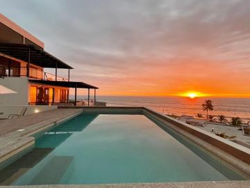 Costa Sol #T3 1A: Increíble Departamento en Venta con Jardín y Vista al Mar en Condominio Cerrado Frente al Mar en Cojimíes, Manabí