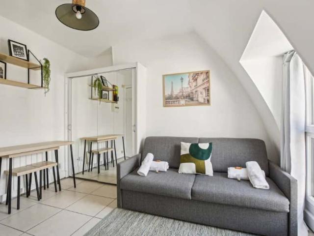 Cosy studio Rue de Dunkerque Bail Mobilité