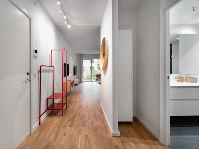 Cosy single bedroom in nice shared flat in well connected Holmene