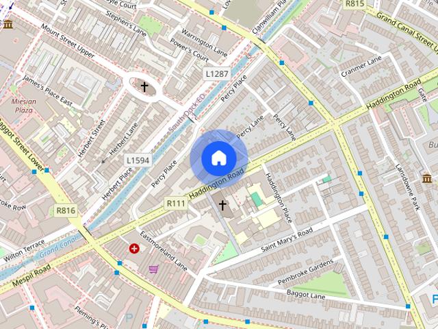Cosy 1 bedroom flat to rent in Ballsbridge, Dublin