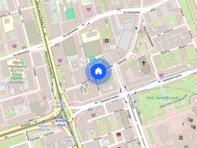 Cosmopolitan | Apartament 54m2 | Widok na Plac Grzybowski