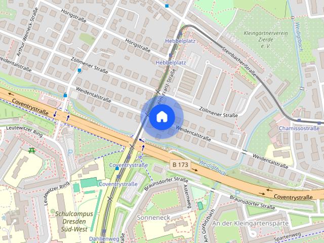 Cotta 2 Zimmer mit Wohnküche frei ab 01.06.2026