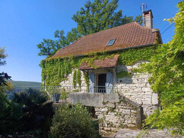 Cottage de caractère avec vue imprenable 75m² Cajarc