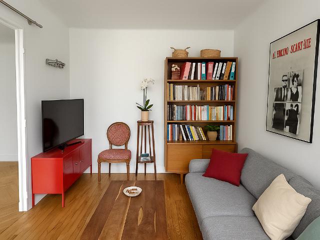 Côté pavée, Appartement T3/4 de 77,53 m2 avec balcon et place de parking aérienne