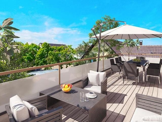 COUTERON – AU CALME 3P TRAVERSANT 69M² AVEC GRANDE TERRASSE 14M²
