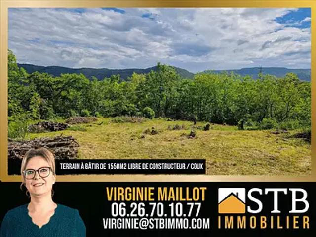 Coux 07000 Achat / Vente terrain