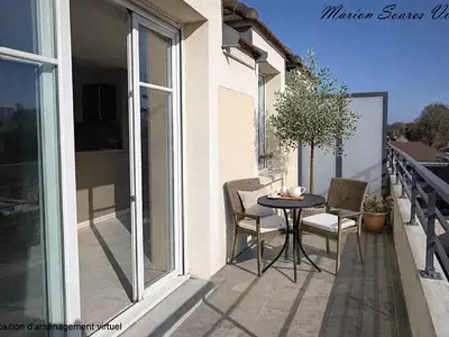 Coubert 77170 Achat / Vente appartement 3 pièces t3 au dernier étage balcon