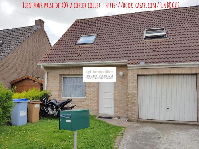 COUDEKERQUE BRANCHE Maison F4 avec jardin et garage – Quartier