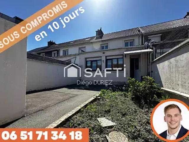 Coudekerque Branche 59210 Achat / Vente maison 6 pièces t6 parking