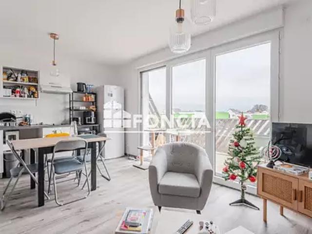Couëron 44220 Achat / Vente appartement 2 pièces t2 au dernier étage balcon