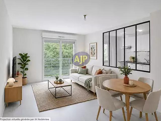 Couëron 44220 Achat / Vente appartement 2 pièces t2 au dernier étage parking