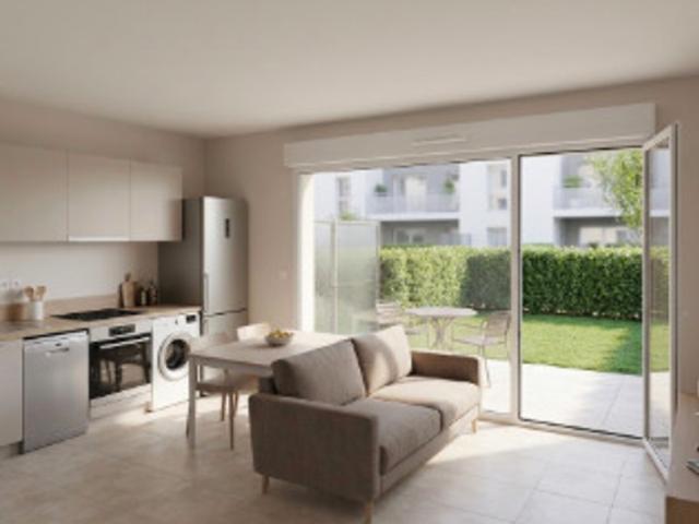 COULOMMIERS – SUPERBE 3 PIÈCES AVEC TERRASSE, JARDIN ET PARKING