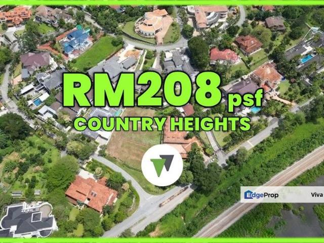 Country Heights, Kajang ⭐ 6.4 acres ⭐ Freehold ⭐ Converted Commercial Title ⭐ Only Commercial Lot in Upscale Neighbourhood ⭐