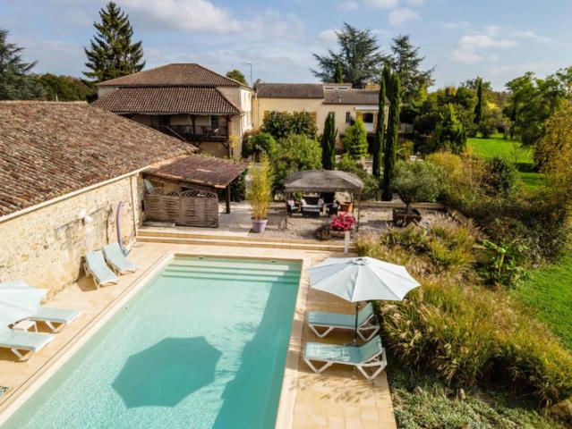 Country property with 3 gites, barn and pool