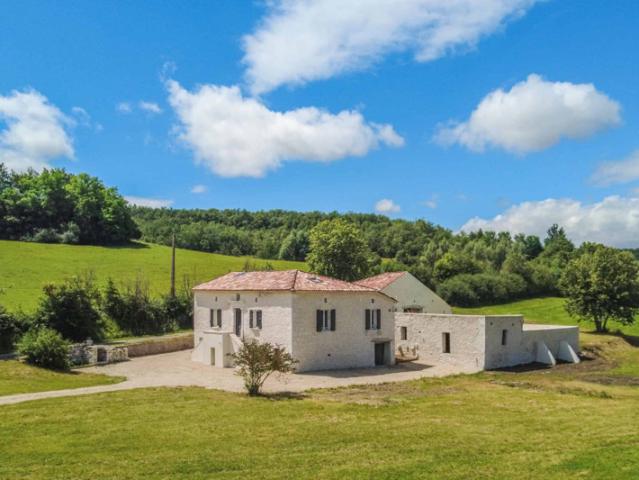 Country property with pool